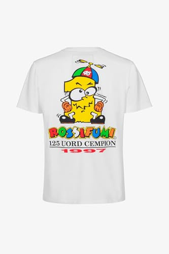 Valentino Rossi T-Shirt Unlimited Collection 1997 World Title (125cc),Man,Yellow,L