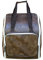 Harmonikarucksack 4-reihig Vintage-Braun – robuster Rucksack aus Kunstleder für Steirische Harmonika, gepolstert & wasserabweisend – Tragerucksack für Musiker & Instrumentenschutz