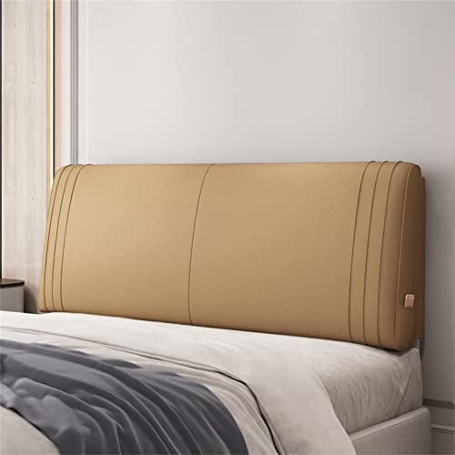 Großes Bett Rückenlehnen Kopfteil Kissen, Gepolstertes, Wasserdichtes Nachtkissen, Keilkissen, Lendenwirbelstütze Für Spielzimmer,Bank,Nackenrolle,C,with headboard 70.8/180cm