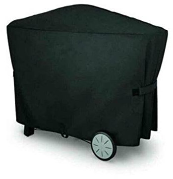 HEIBTENY Housse de barbecue imperméable et résistante pour barbecue Weber Q3000 Q2000 (112,4 x 64,1 x 95,6 cm)