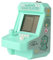 osiuujkw Handheld Mini Retro Game Console Kids Portable Arcade Games Keyring Backpack Wallet Keychain Hanging Decoration, Green