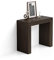 MOBILI FIVER, Konsolentisch Evolution 90x40 Eingangsbereich, Nussbaum, Dunkel, Made In Italy