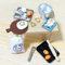 Wichtel Zubehör,18 Stück Miniatur Wichtel Zubehör Backset für Weihnachten Wichteltür Deko und 1/12 Puppenhaus, DIY Weihnachten Wichtelzubehör Backen Weihnachtsbäckerei Set