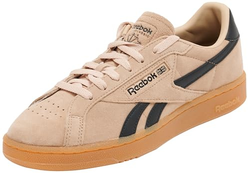 Reebok Men's Club C Grounds UK Trainers, Tan Black Gum, 7.5 UK