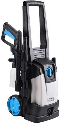 DKIEI Pressure Washers, 1600W, 135 Bar, Power Electric Cleaner For Car, Patio & Garden Furniture, High-Performance Jet Washer With Spray Gun, Quick Turbo Nozzle & High Pressure Hose