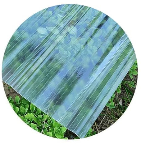 Transparente, schlagfeste Dachplatte, Fiberglasverkleidung, Wandfolie für Garage, UV-Schutz, transparent, regendicht, 2 mm, Tageslichtplatten, 0,9 x 1,2 m, 16 Stück