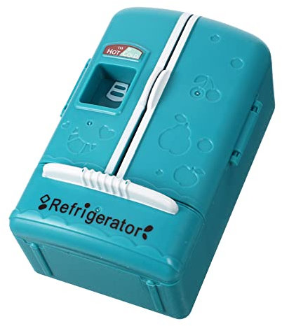 COMNESTBI Mini Kühlschrank Modell Realistisches Puppenhaus Zubehör Mini Deko Kühlschrank Für Projekte Für Miniatur Szenen Und Spielzeughäuser