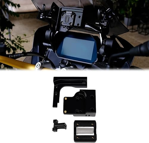 Abschließbarer Adapter für BMW Navi‑Vorbereitung – Kompatibel mit Garmin zūmo XT & XT 2, Langlebiger PETG, TPU Stoßdämpfung