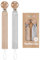 TYRY.HU Schnullerkette Mädchen Stoff Schnullerkette Clips Jungen Weiches Gewebe Polyester Schnuller Halter Set Holz Schnullerband Baumwolle Schnullerband für Neugeboren Geschenk 2 Pack