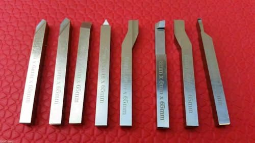 Amz9 HSS-Drehmeißel-Set, 6 mm, 8-teilig, Vierkantschaft