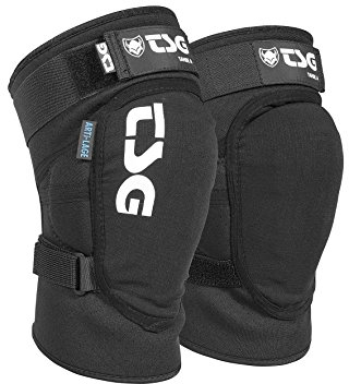 TSG Unisex – Erwachsene Kneeguard Tahoe A Knie Fahrrad, Schwarz, L
