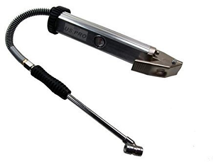 US PRO Professional Air Line Tyre Inflator Gauge 8807