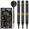 WINMAU Aspria 22g Profi Wolfram Steeltip Dartpfeile Set mit Flights und Schäfte