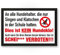 Komma Security Kein Hundeklo Schild lustig (Singen Klatschen) Schild Hunde kacken verboten - Verbotsschild Hundeverbotsschild Verbot Hundeklo Hundekot Hundehaufen Hundekacke