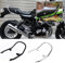 Motorrad Stahl Beifahrer Griffe Kompatibel mit Z900RS Z900 RS ABS SE Cafe 2018 2019 2020 2021 2022 2023 2024, Hintersitz Beifahrer Haltegriff Seitenhandlauf Hinterer Griff (Chrom)