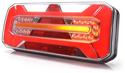 LED Rückleuchte LKW PKW Anhänger 7 Funktionen LINKS 12V-24V 1279DD L