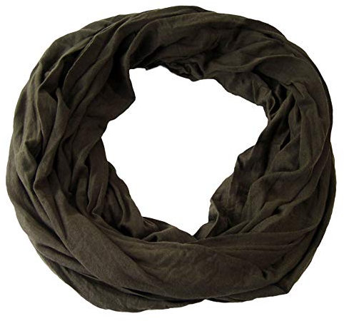 Niklarson Loop Schal Tuch khaki Rundschal 160x45cm unisex Schlauch T7063