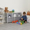 Liberty House Toys Kids Storage Unit, Fabric, Grey, H550 x W1000 x D300mm, 5L-206-POL