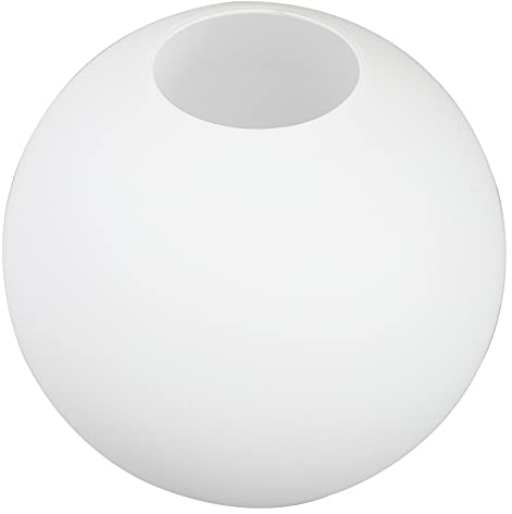 OSALADI Globe en Verre Givré Abat- Jour Moderne Style Mur Applique Pendentif Abat- Jour Lumière Couverture Topper Luminaire Remplacement pour Lustre 12Cm