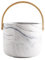 Nordic Ceramic Wood Storage Basket,Marble Pattern Cutlery,Spoon and Chopstick Holder,Snacks and Dried Fruits Storage Jars,Can Also Be Used as Wine Barrels