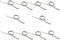 Trigger Button Springs 10pcs,PS5 Controller Handle L2 R2 Replacement Springs, Compatible with Playstation PS5 Controller Parts