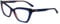 KARL LAGERFELD Damen KL6063 Sonnenbrille, BLUE TRILAYER, 54