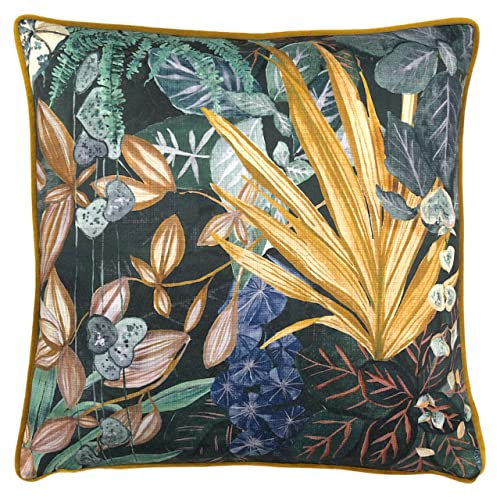 Paoletti Veadeiros Polyester Filled Cushion, Polyester, Cotton, Blue