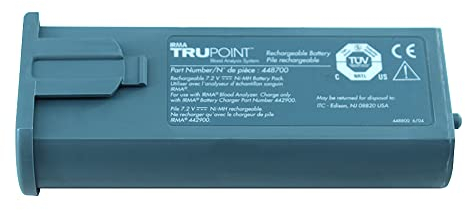 448700 IRMA Defibrillator Batterie TRUpoint Biood Analysesystem 7.2V NI-MH Batterie
