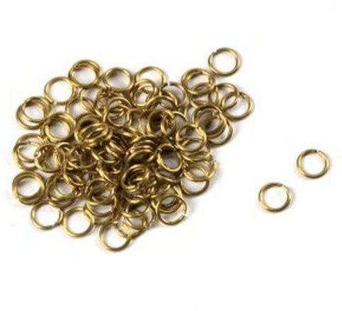 Caldercraft 8mm x 6mm Brass Rigging Rings RC Scale Model Boats & Ships