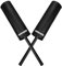 BOOSTEADY Gepolsterte Blockierschützer Boxsack Boxing Sticks Verteidigungsschläger Kickpads 2 Stück Basketball blockierende Pads für Fußball Lacrosse Box MMA Training