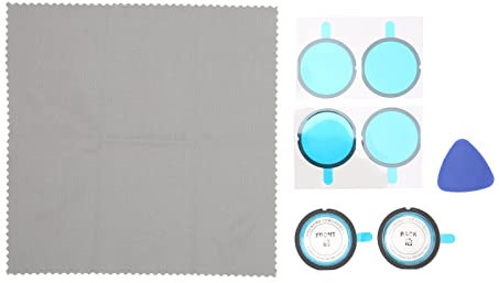 Klebender Objektivschutz Panoramakamera Objektivschutzfilter Dual Lens Scratch Resistant für X3 360 Grad Wasserdichte Action Kamera Objektiv Schutzhülle