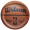 Amscan NBA Wilson Einweg-Teller, rund, 17,8 cm, 18 Stück, braun/schwarz