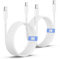 iPhone 16 15 Charger Cable 1M, 60W Braided Apple USB C to USB C Fast Charging Type C Cable 3ft for iPhone 16 Pro/15 Plus/15 Pro Max, MacBook Pro, iPad Pro, iPad Air 4,Galaxy S22 S21 Ultra