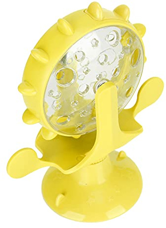 BSTCAR Haustierfutter Auslaufspielzeug Katze Rad Leckerbissen Dispensieren Slow Feeder Spielzeug Windmühle Spielzeug Interaktive Katze Futter Leckerbissen Dispenser Spielzeug