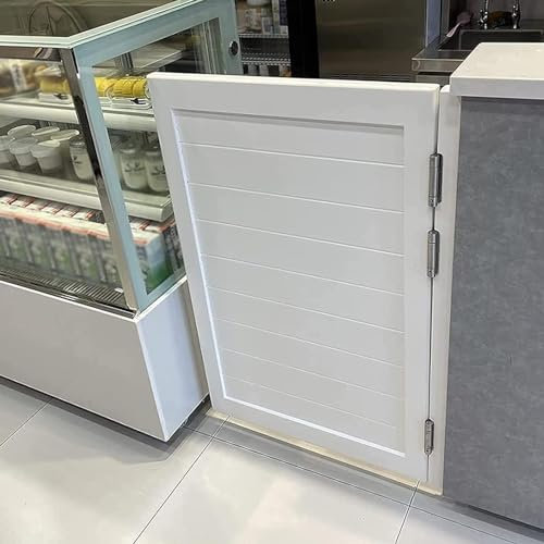 Porte Saloon Portes de Salon Blanches avec Charnières, Porte Western Bois, Portes Battantes Massif, pour Cloison D'entrée de Magasin, Cuisine, Bar, Pub, Café (Size : W90cmxH90cm(35.4x35.4))