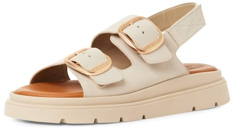 Tamaris Damen Sandalette in beige - Gr. 37