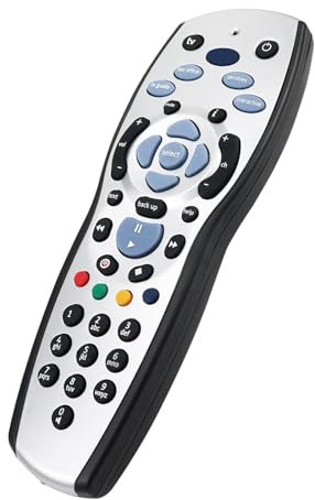 Replacement Sky Remote Control, Compatible with Sky+ HD Boxes, Batteries Not Included