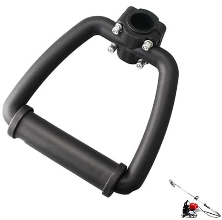 LONGHAO Ersatz-Ringgriff für Rasenmäher,Rasentrimmer-Griffe,Universal Griff für motorsense,Griff Für Rasenmäher Rasentrimmer,Griff für Rasenmäher-Freischneider,mit Durchmesser von 20 –30 mm (#1)