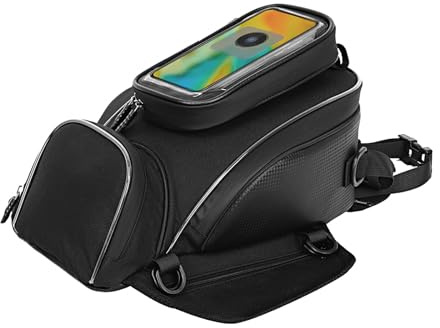 Sacoche Reservoir Moto pour BMW K1600B K1600GT K1600GTL K1600 B GT GTL, Imperméable Sac de Réservoir de Moto Sac de Navigation de Réservoir de Trajets Moto Sac Reservoir Moto