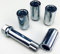 Alloy wheel nuts slim fit Tuner style, Zinc plated M12x1.5 (M12 x 1.5) Taper seat, 17mm hex Star Key. Set of 4 wheel nuts