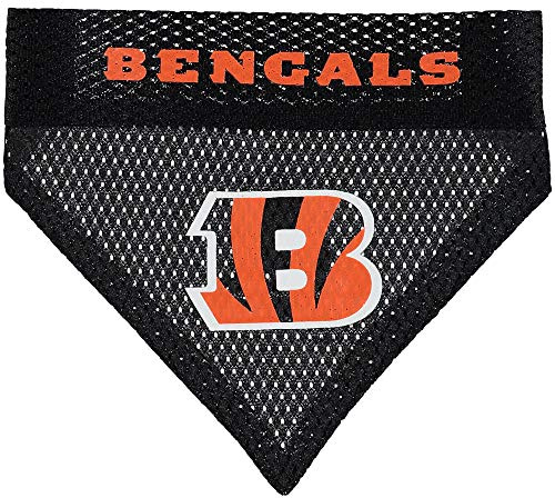 NFL wendbar Bandana für Hunde & Katzen. Mesh & Premium Stickerei Team Schal Bandana. Hund Geburtstage, Party 's, Fußball Games. Pet Bandana Dual Sided erhältlich in 32 NFL Teams und 2 Größen