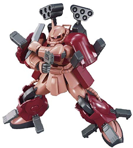 BANDAI SPIRITS HG Gundam Build Fighters Zaku Amazing 1/144 Scale Color-Coded pre-Plastic Model