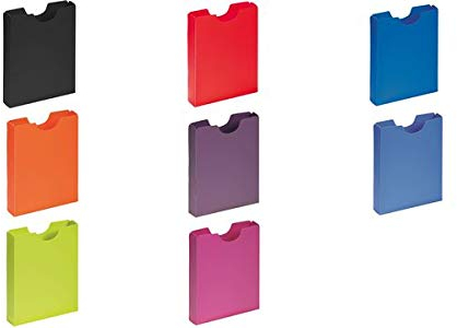 PAGNA Heftbox DIN A4, Hochformat, aus PP, blau, Sie erhalten 1 Packung