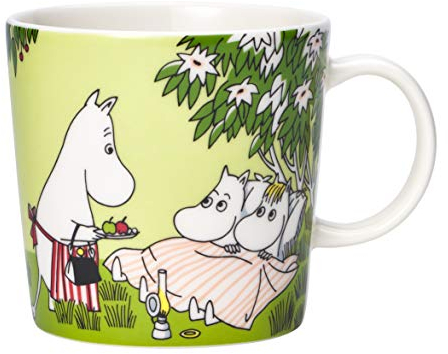 Arabia Moomin Tasse Becher 0,3L Porzellan, Relaxing
