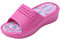 JOMIX Ciabatte Donna Estive Comode con Zeppa Ciabatte Mare Donna Ciabatte Gomma Morbida Casa Piscina Spiaggia SD8223 (Fuxia, 41)