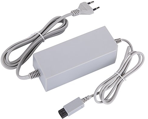 Adaptateur d'alimentation Secteur pour Wii, Remplacement du Chargeur de la Console de Jeux pour NintendoWii, Câble d'alimentation de L'adaptateur Secteur à Protection Multiple