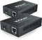 ipolex Gigabit Ethernet Medienkonverter, 1,25G SFP-Port, Dual LC Glasfaser auf Kupfer RJ45 Medienkonverter, Glasfaser zu Ethernet Konverter unterstützt 1000BASE-SX/LX SFP LC Transceiver Modul. 2-Pack.