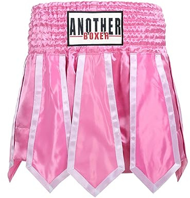 ARIASS Shorts de Combat Muay Thai, MMA, Boxe, BJJ, No Gi Wear pour Homme - Taille M, Couleur Rose