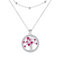 Arrebol Collana Albero della Vita Donna Argento Sterling 925 Collana Ciondolo,Regalo di Natale Originale per Madre Moglie Figlia - Regolabile |45cm+5|