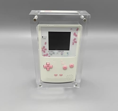 SwOob Acryl-Vitrine Ersatz für Gameboy Color GBC Konsole Magnetische transparente Acryl-Displaybox Fall